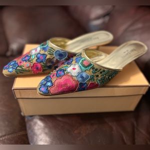 Eric Javits Zsapoppy Gold Rasokid Size 9 Shoes New! Never Been Worn